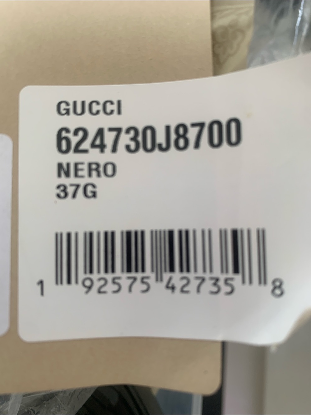 Gucci Black Glossy Patent Slide Mule - Picture 7 of 7